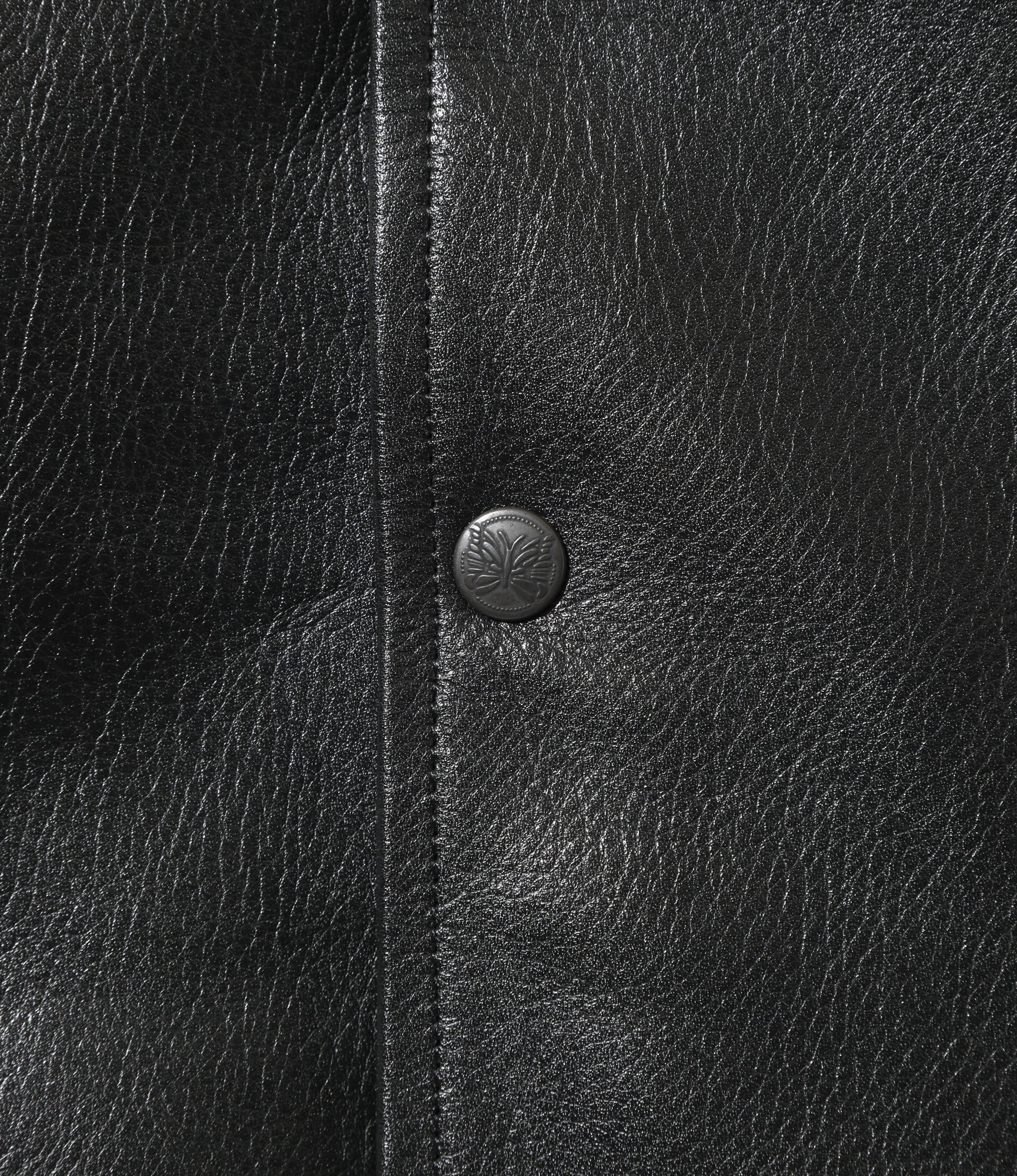 Sur Coat - Black - Cowhide Lthr. - Image 5