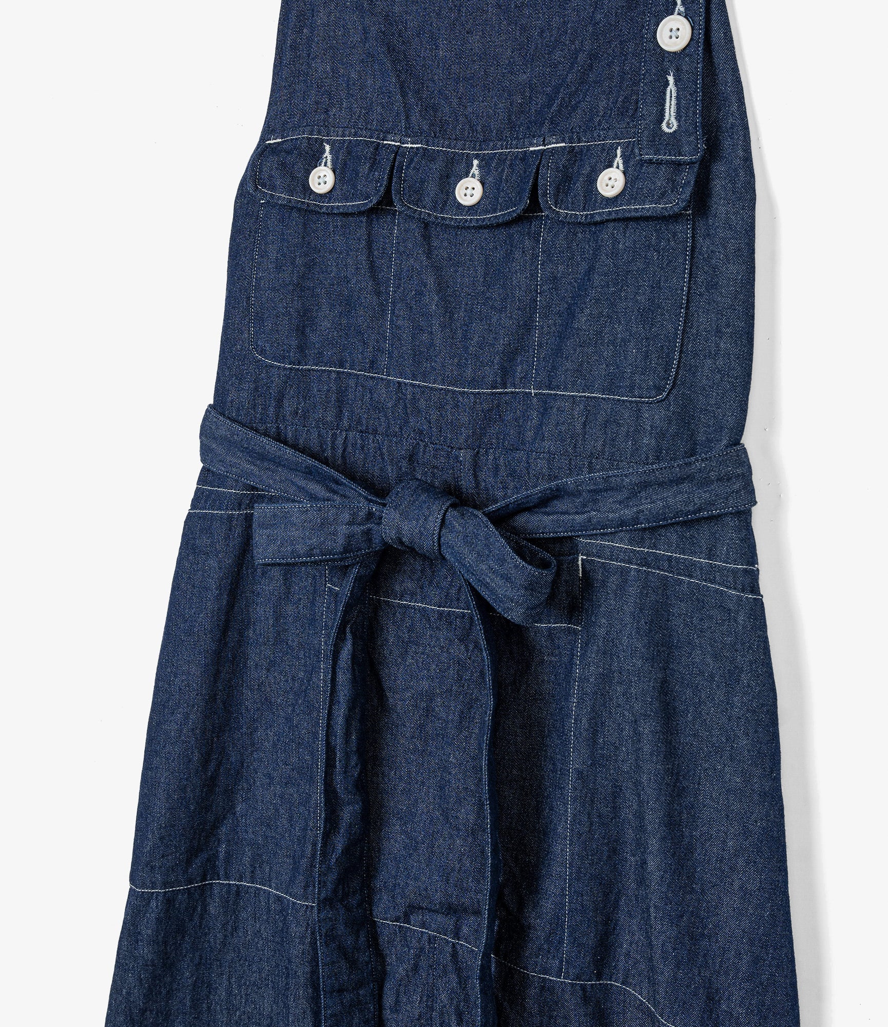 Women's Craft Dress - Indigo 6.5oz Denim - Image 4