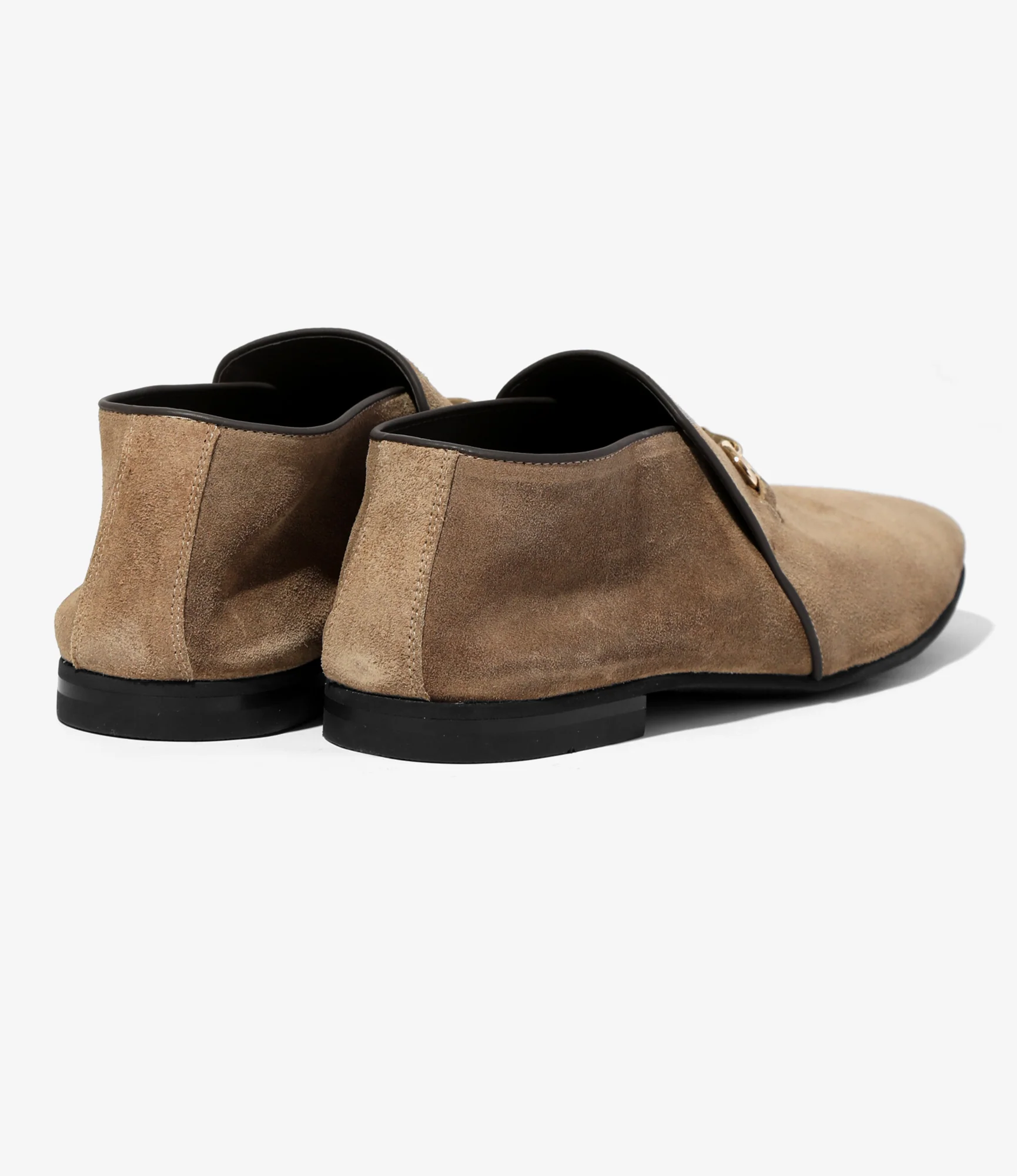 Tassel Bit Slip-On Chukka - Taupe - Image 6