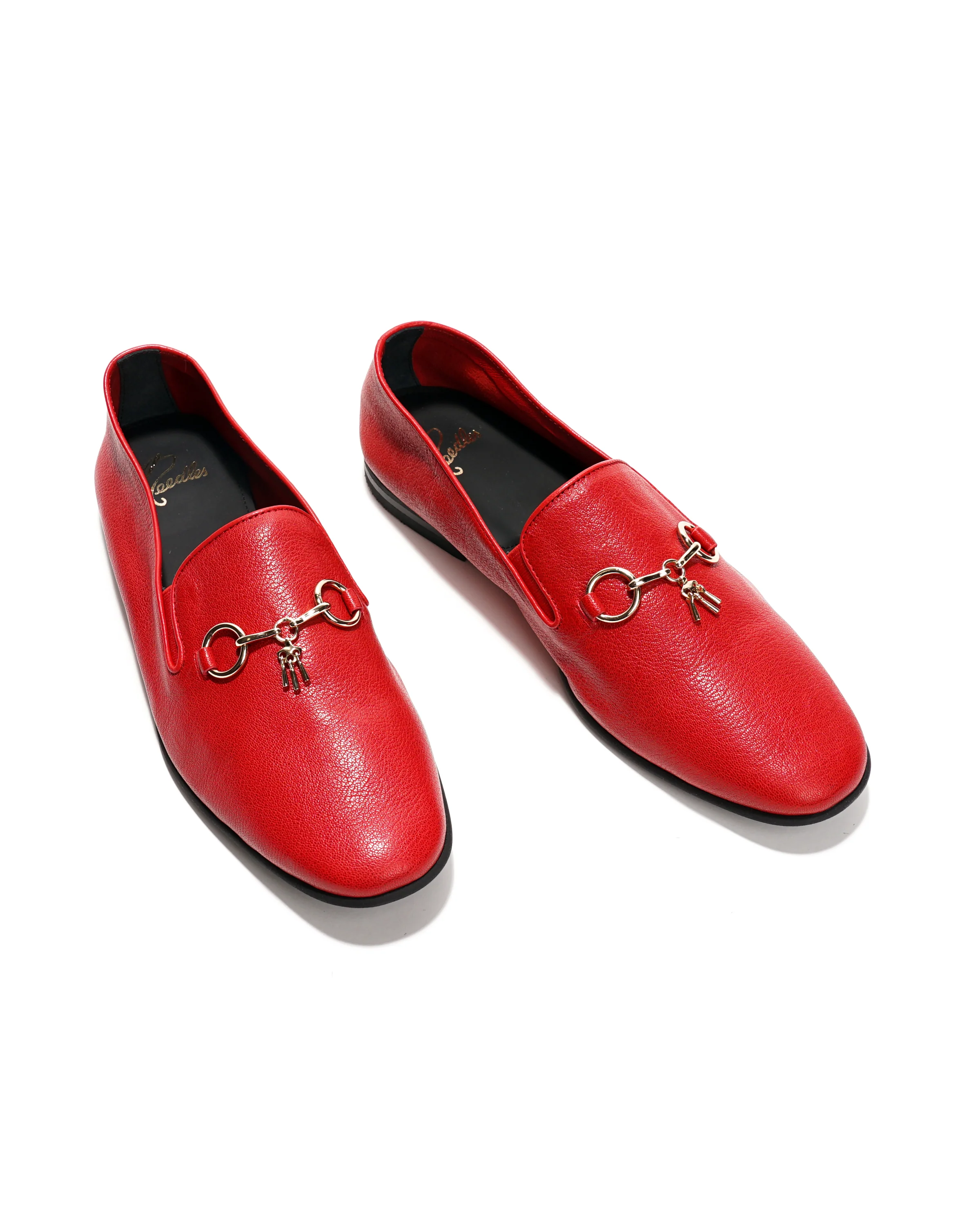 Tassel Bit Unlined Slip-On - Red - Image 3