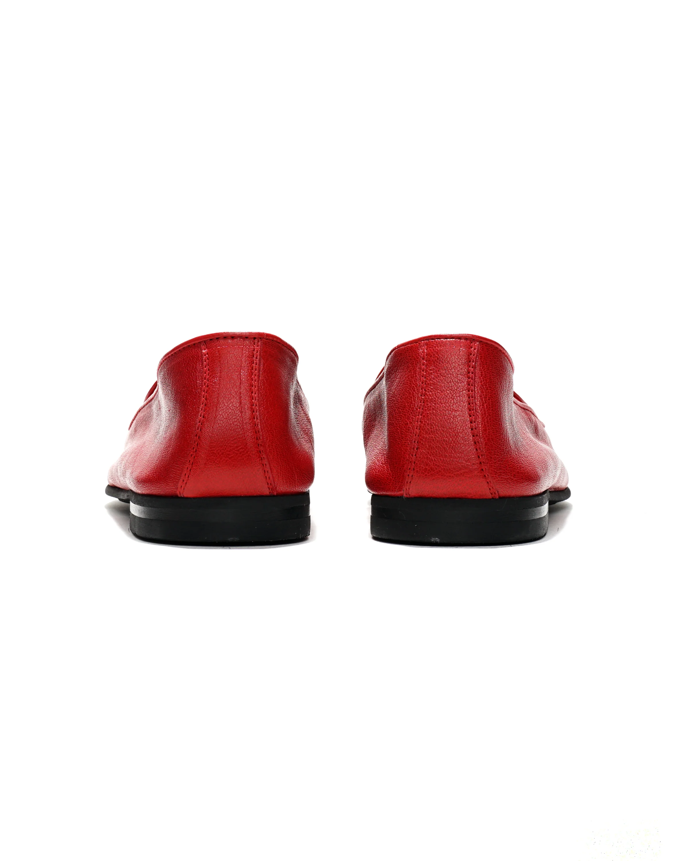 Tassel Bit Unlined Slip-On - Red - Image 4