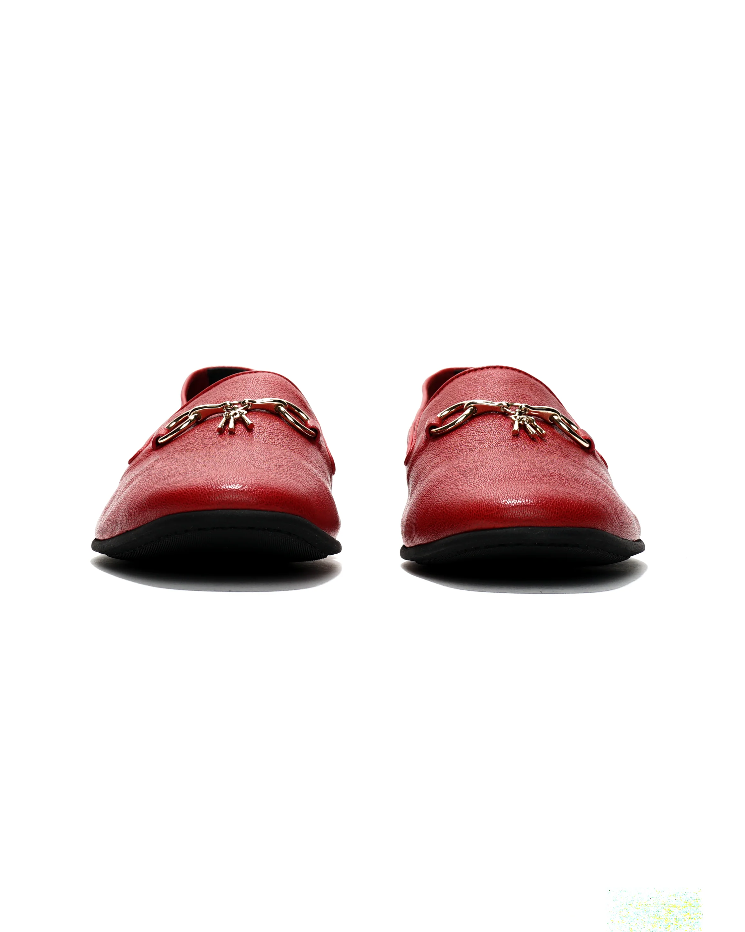 Tassel Bit Unlined Slip-On - Red - Image 5