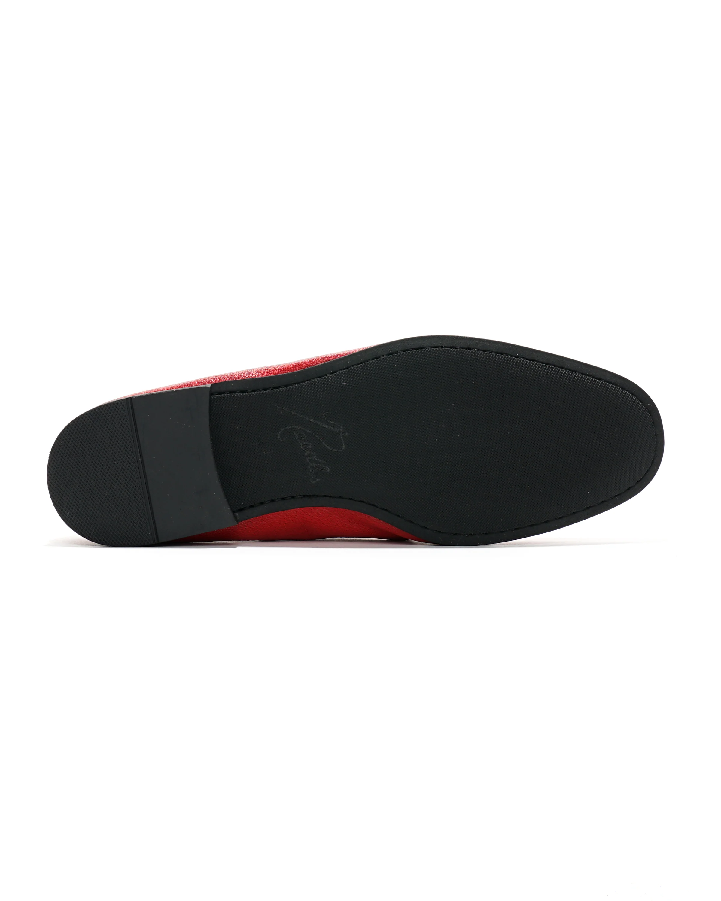 Tassel Bit Unlined Slip-On - Red - Image 7