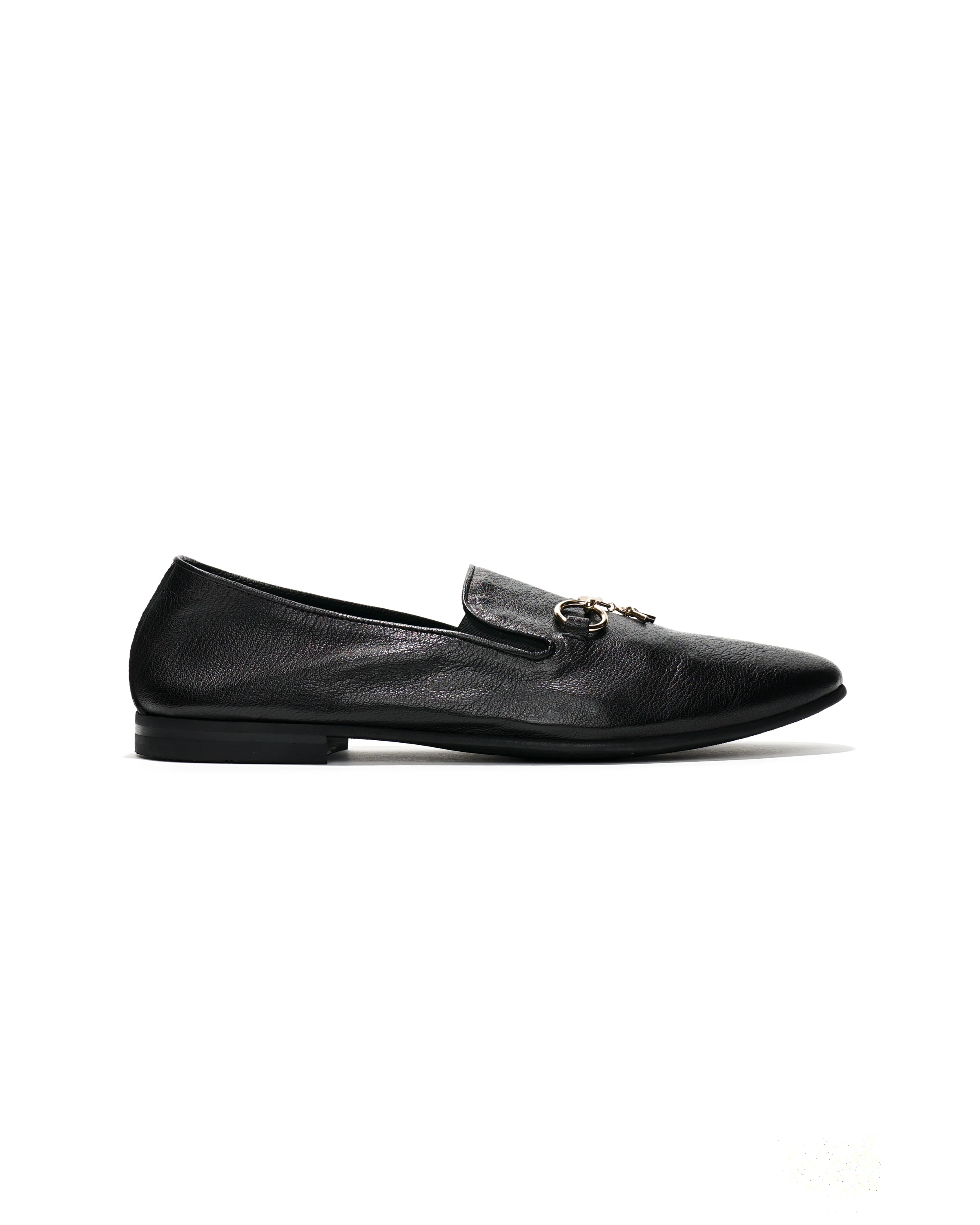 Tassel Bit Unlined Slip-On - Black - Image 2