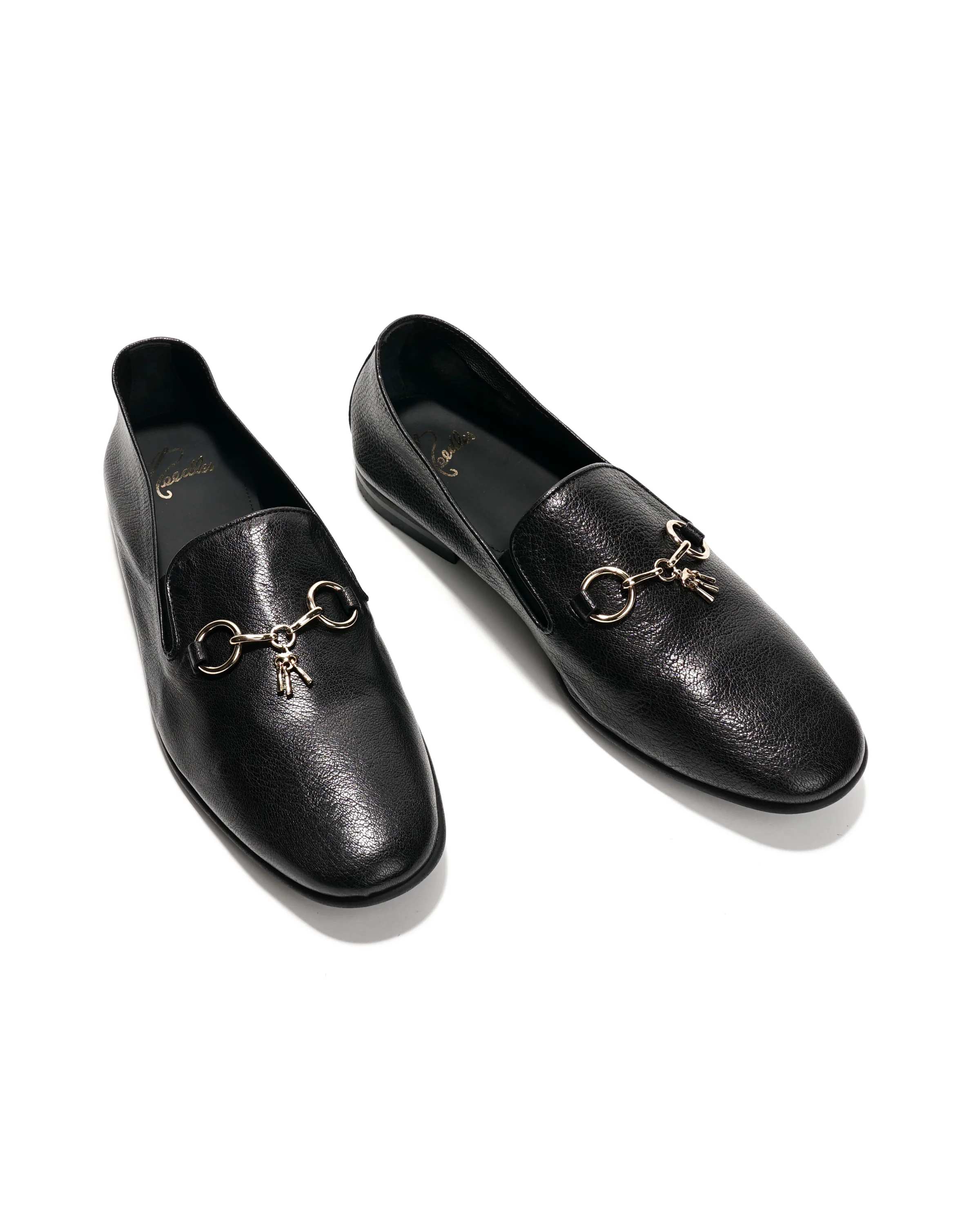 Tassel Bit Unlined Slip-On - Black - Image 3