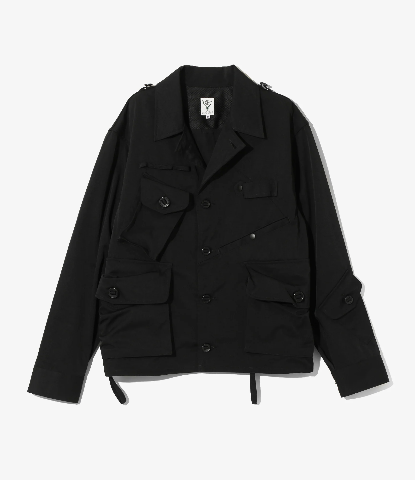 Tenkara Shirt - Black - Nylon Twill