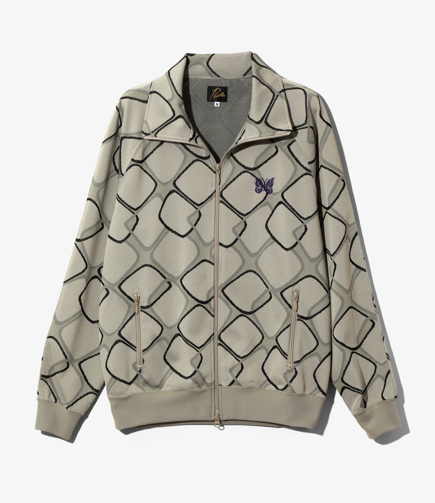 Track Jacket - Abstract - Poly Jacquard