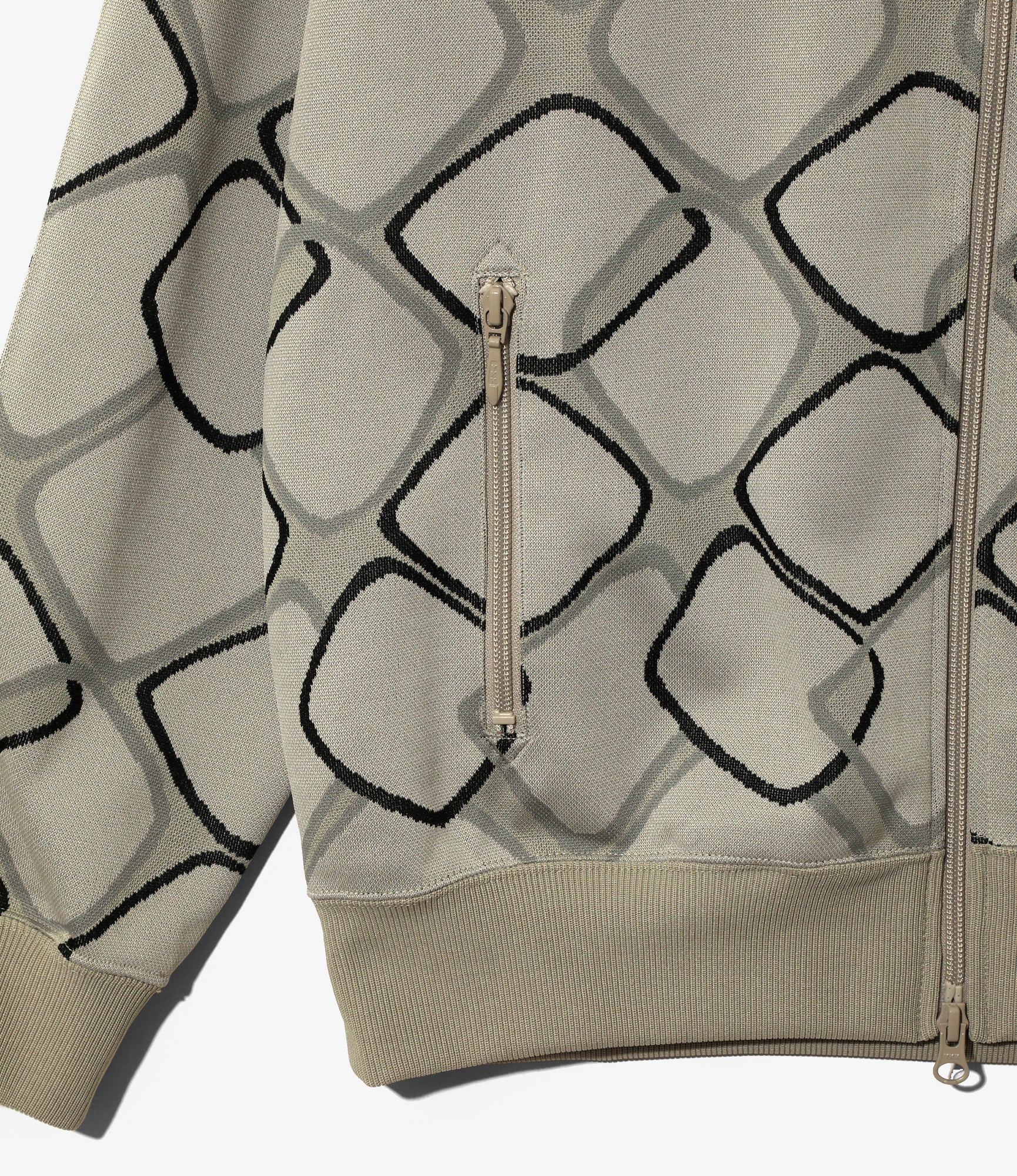 Track Jacket - Abstract - Poly Jacquard - Image 4