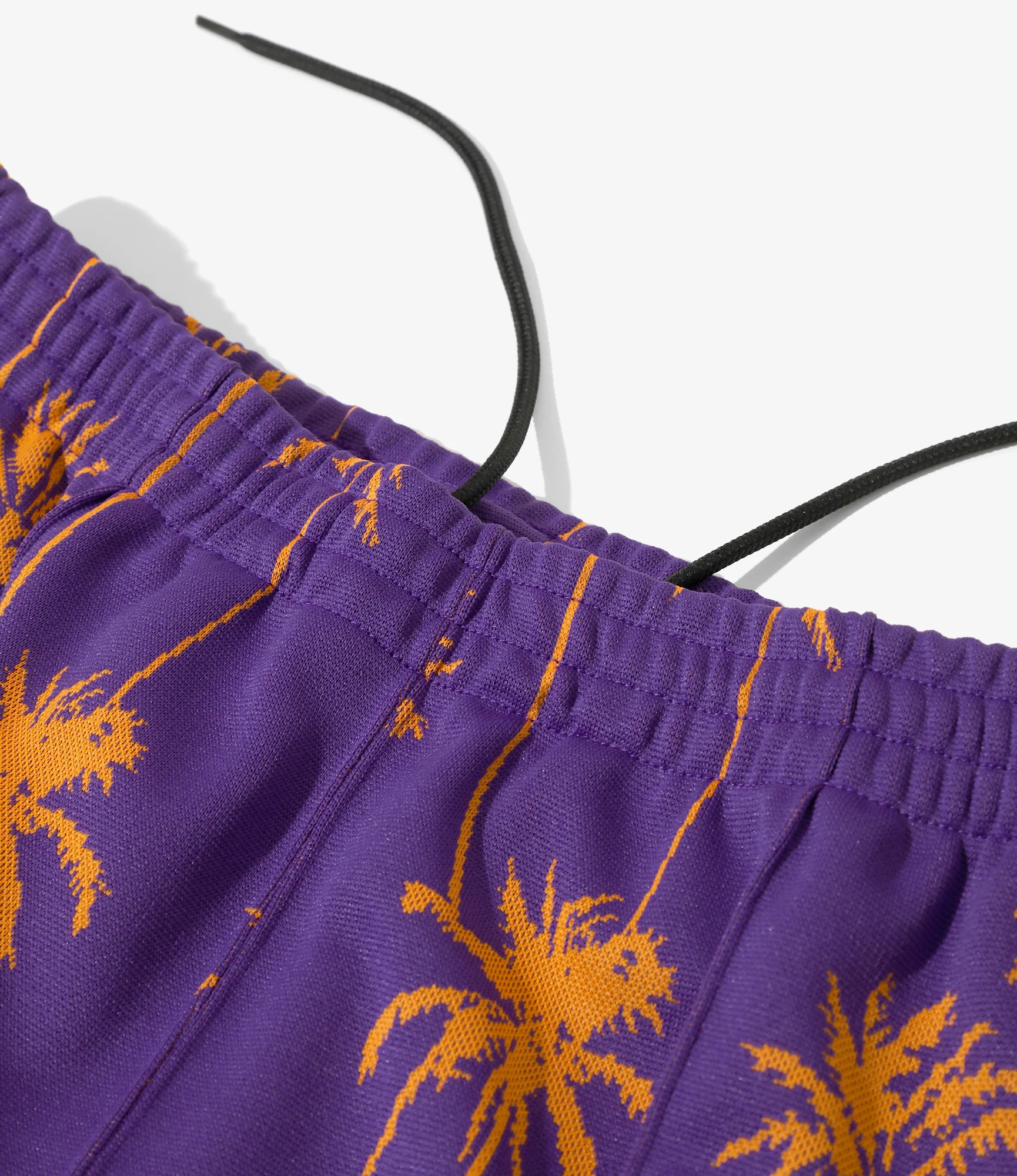 Track Pant - Purple/Orange - Poly Jq. Palm Tree Stripe - Image 3