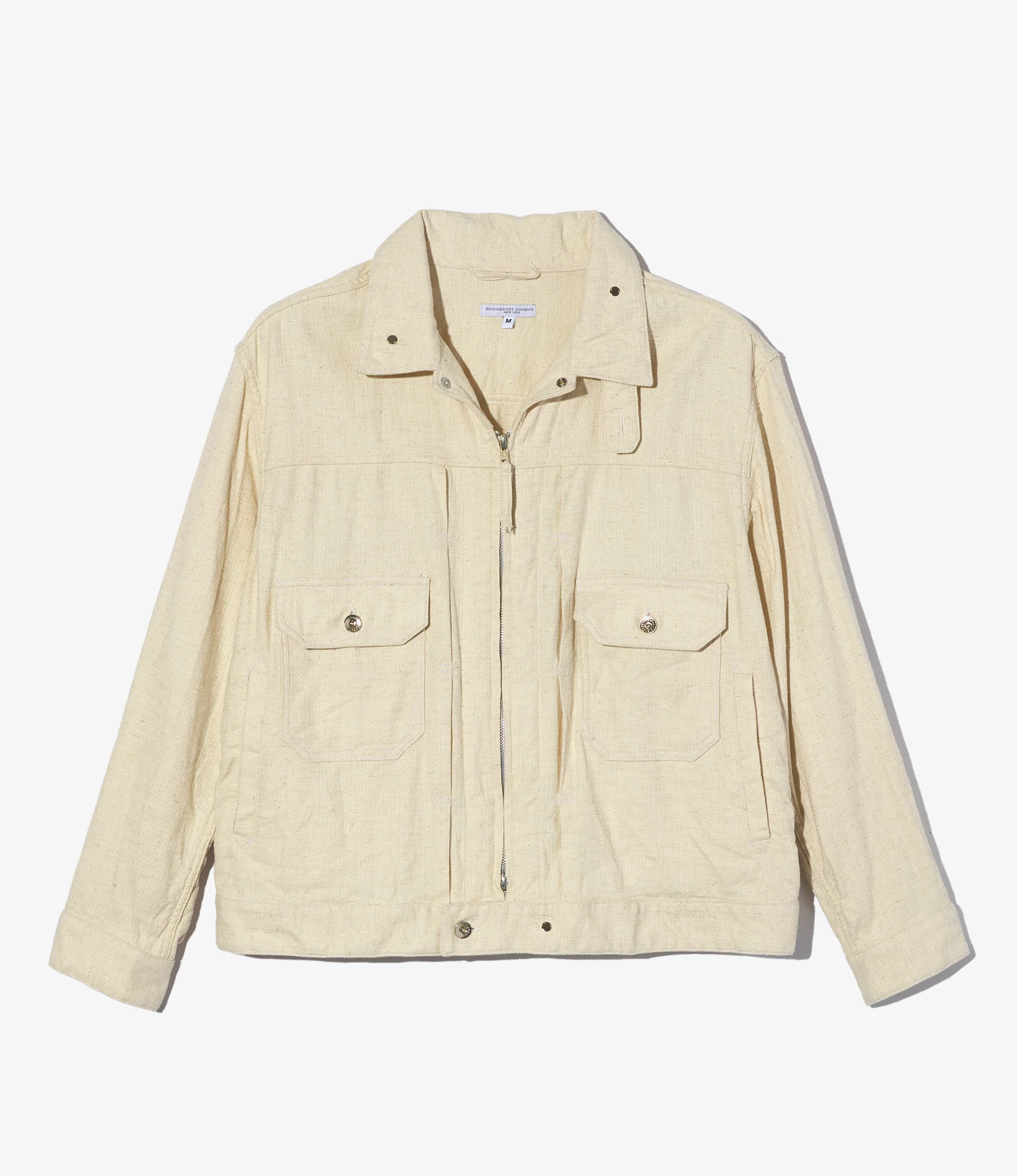 Trucker Jacket - Natural CL Java Cloth