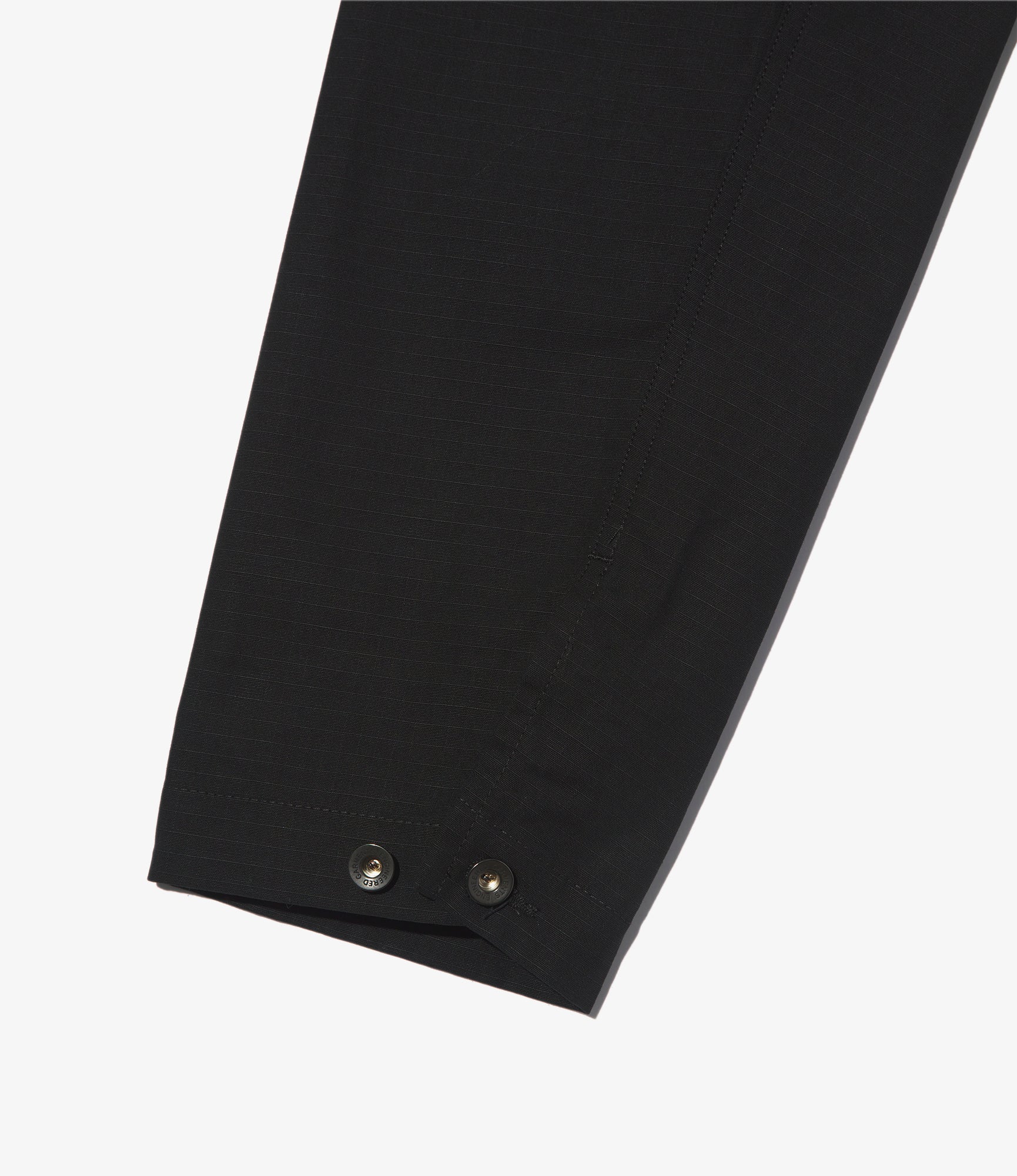 Utility Jacket - Black Cotton Ripstop - Image 4