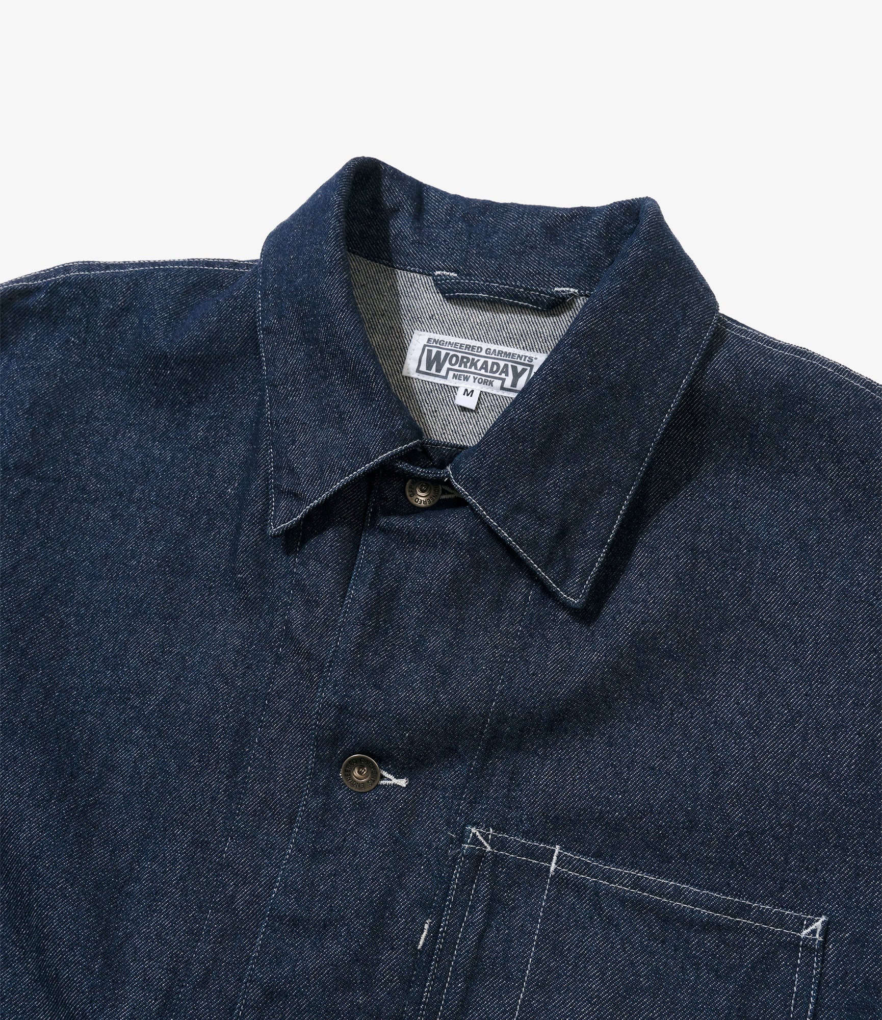 Utility Jacket - Indigo 12oz Denim - Image 3