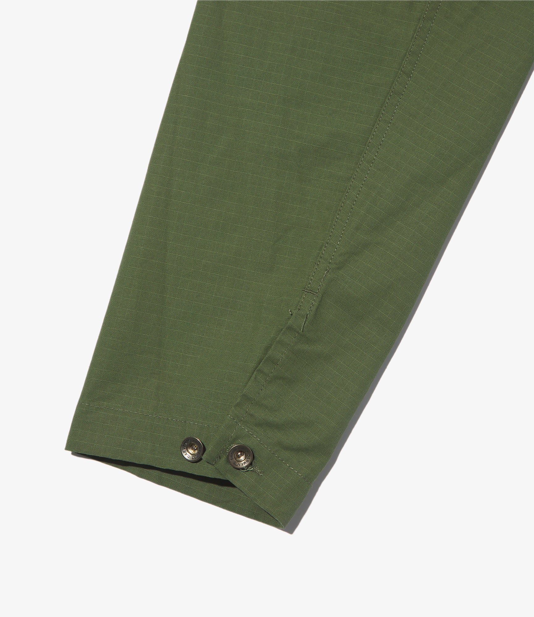 Utility Jacket - Olive Cotton Ripstop - Image 4