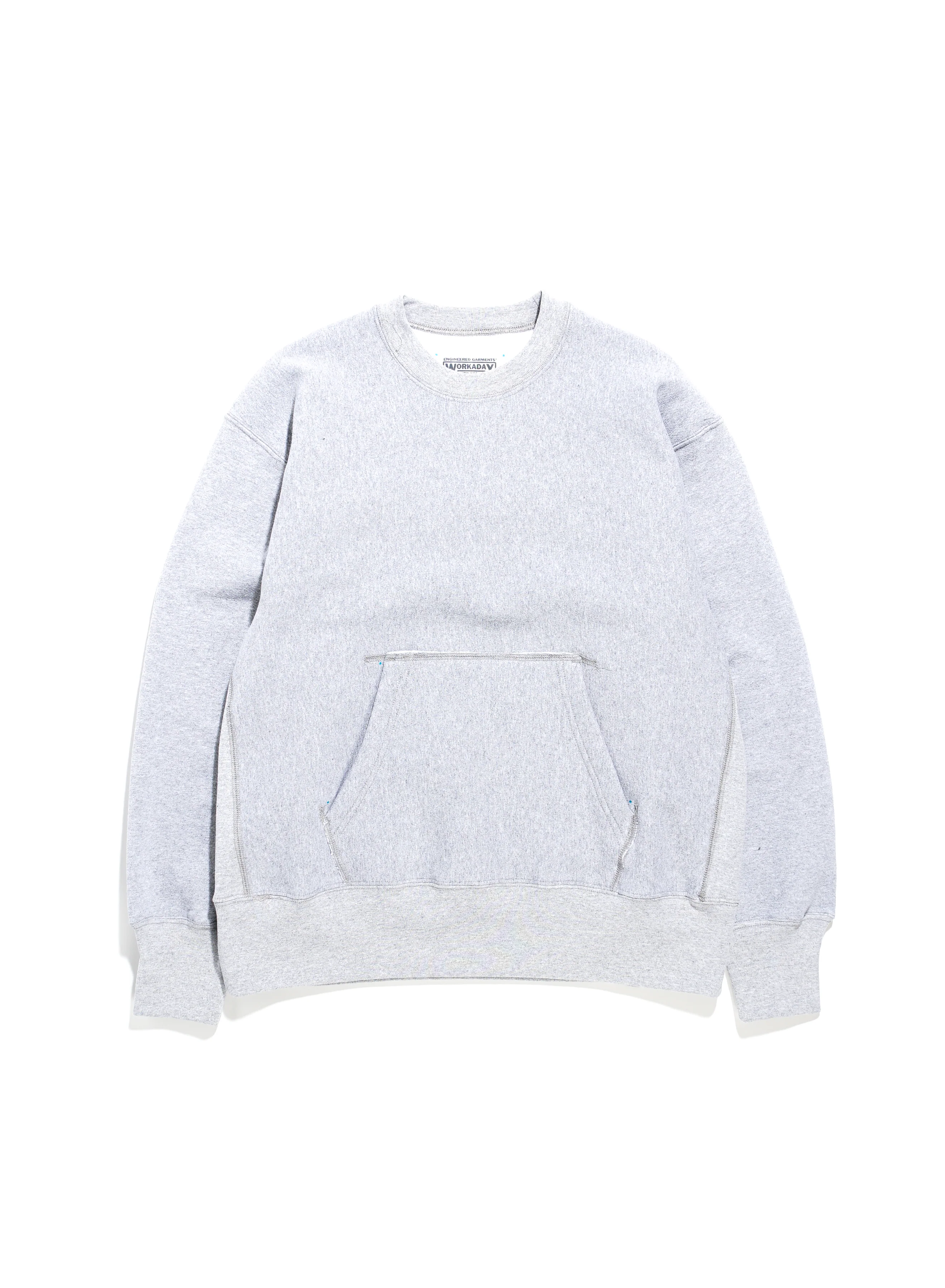 Utility Sweat Shirt - Heather Grey 12oz CP Fleece