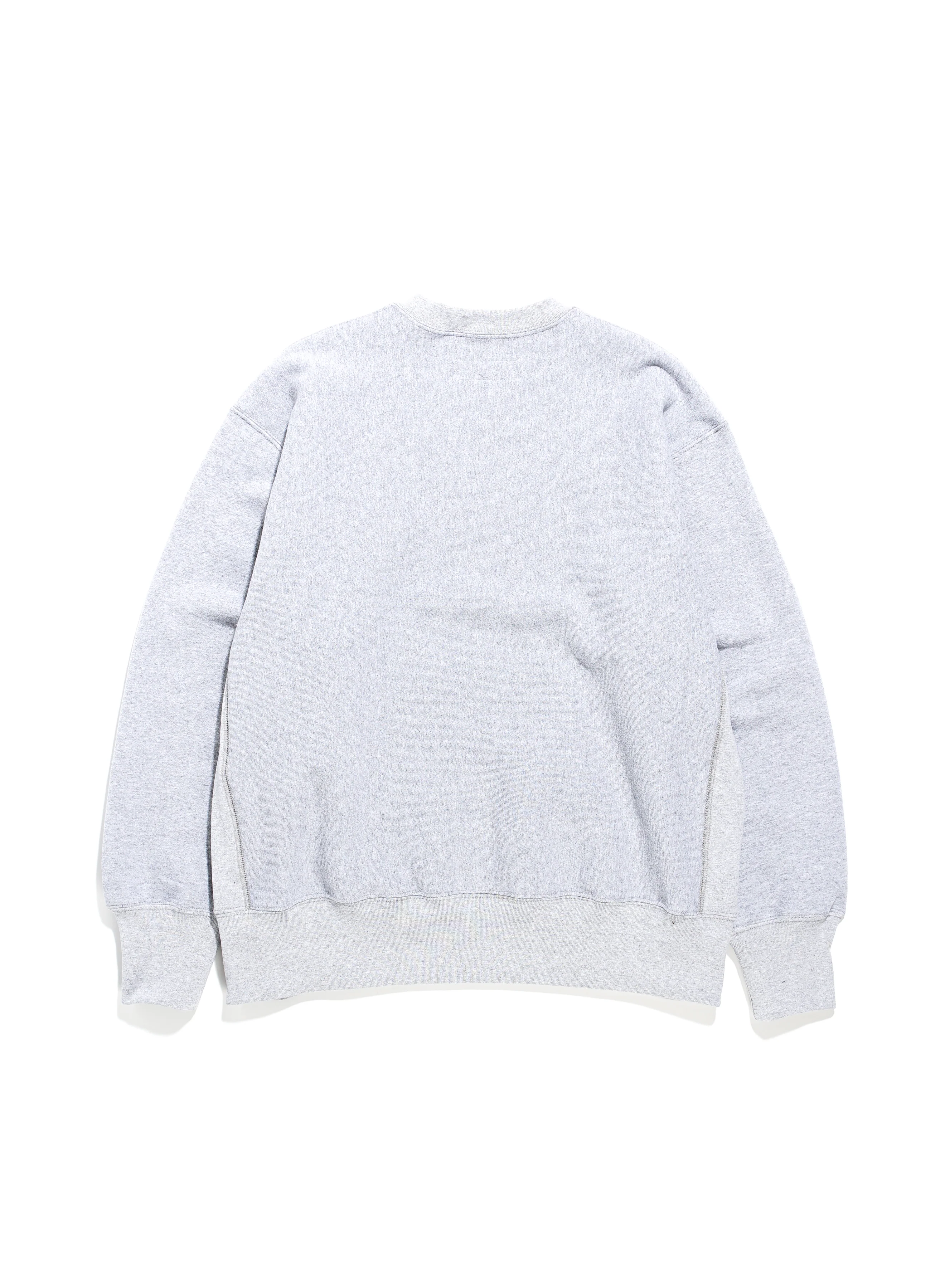 Utility Sweat Shirt - Heather Grey 12oz CP Fleece - Image 2