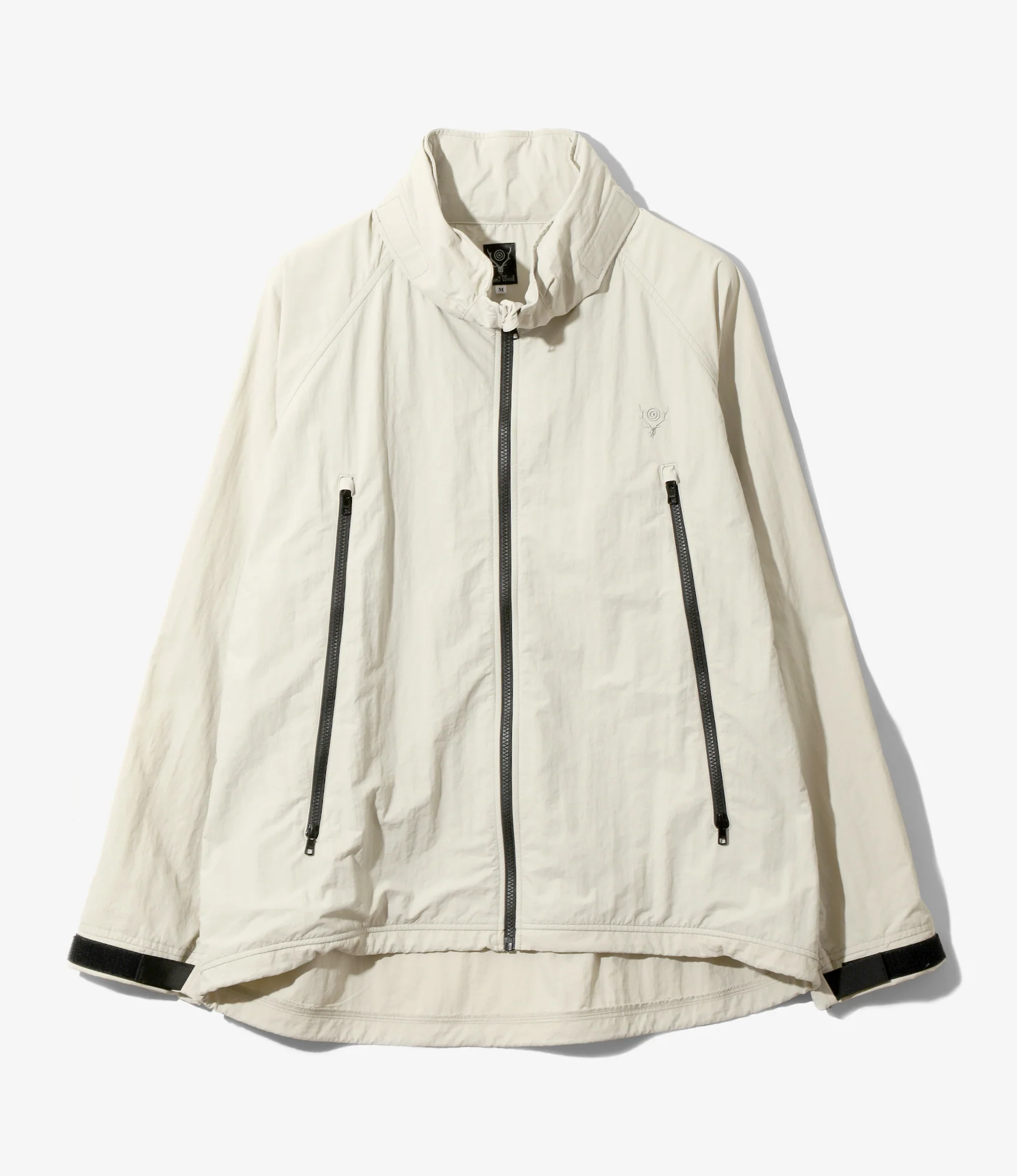 Weather Effect Jacket - Ivory - Nylon Ripstop