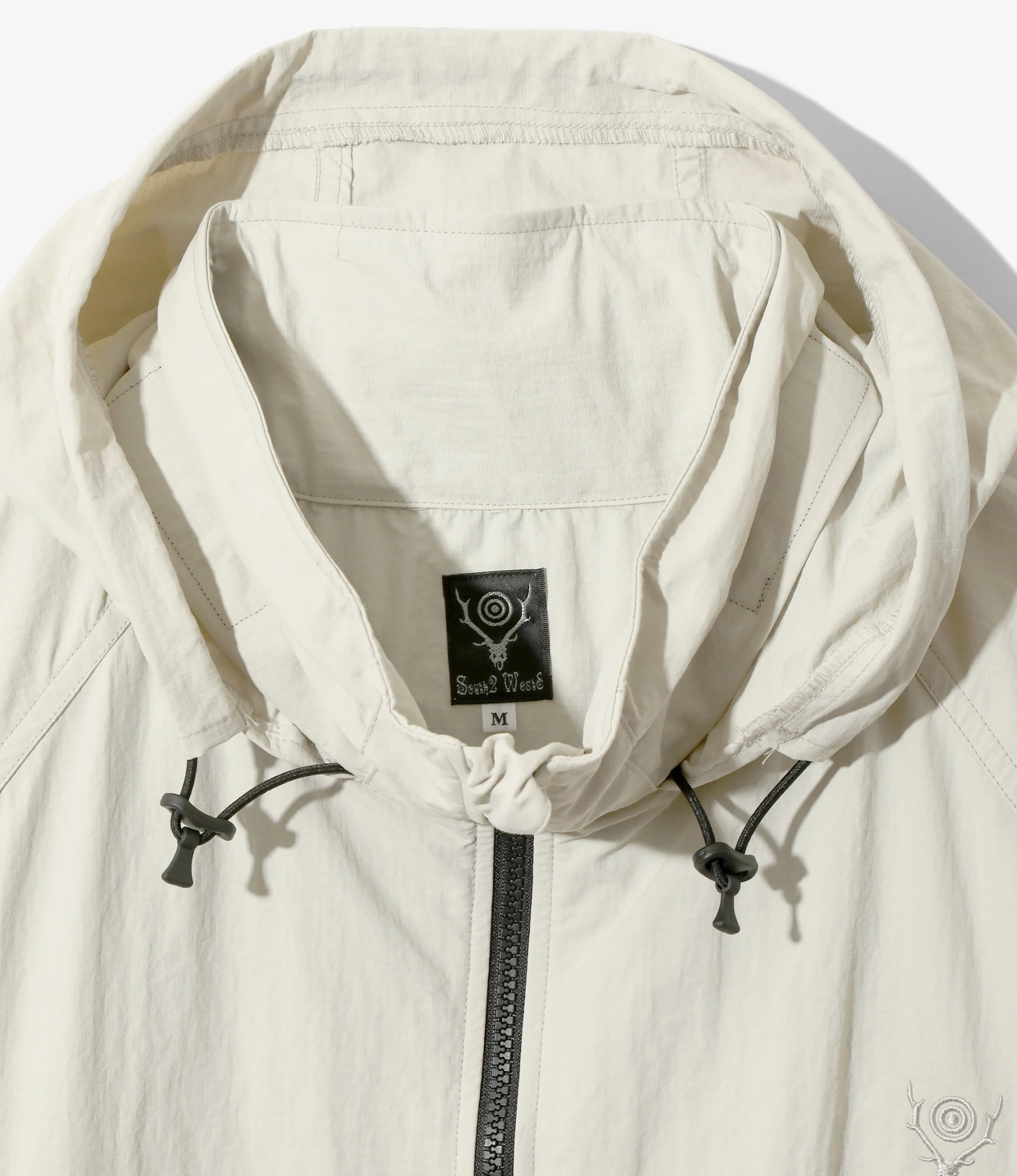 Weather Effect Jacket - Ivory - Nylon Ripstop - Image 3