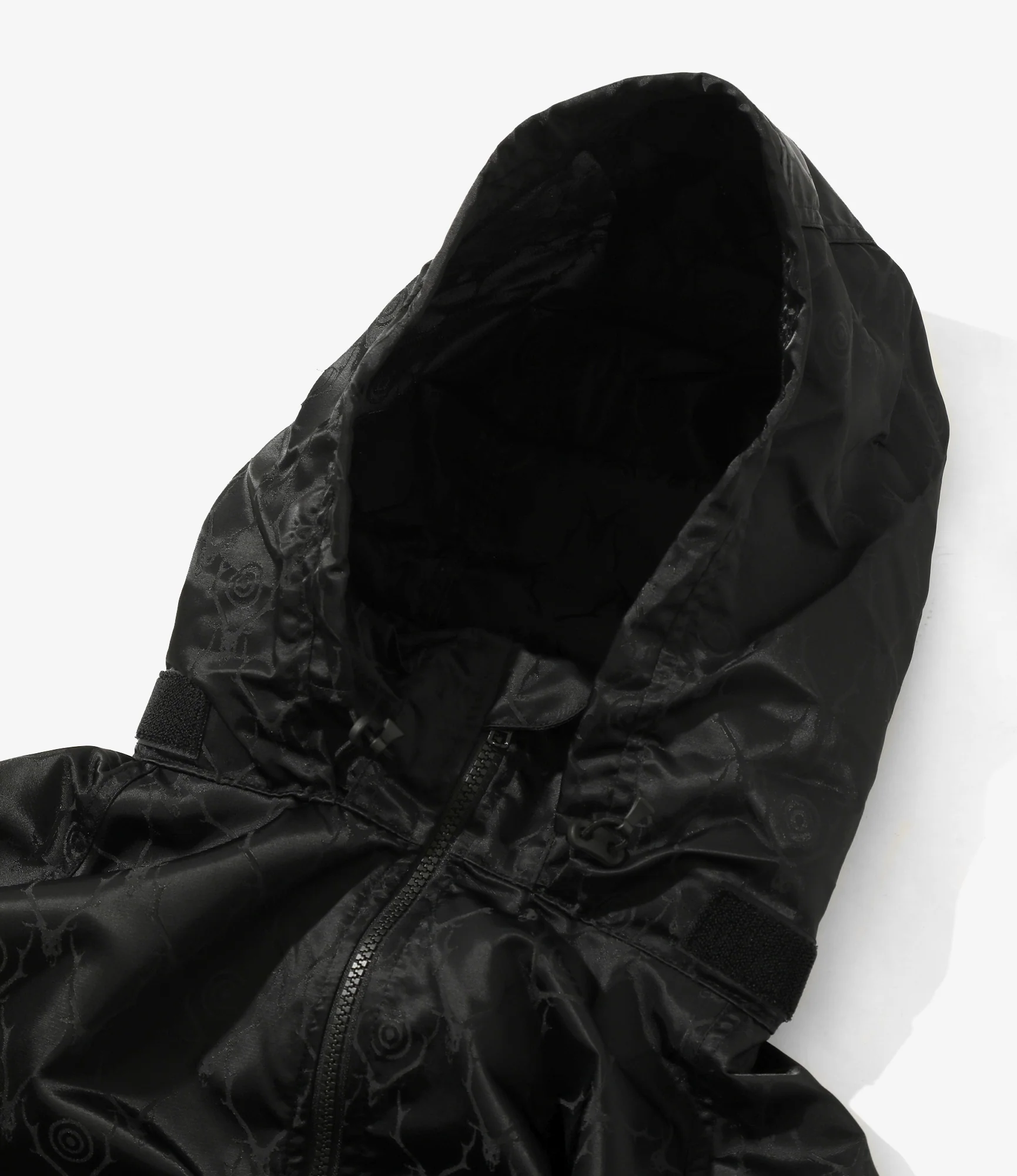 Weather Effect Jacket - Black - Jacquard Sateen / Skull&Target - Image 5