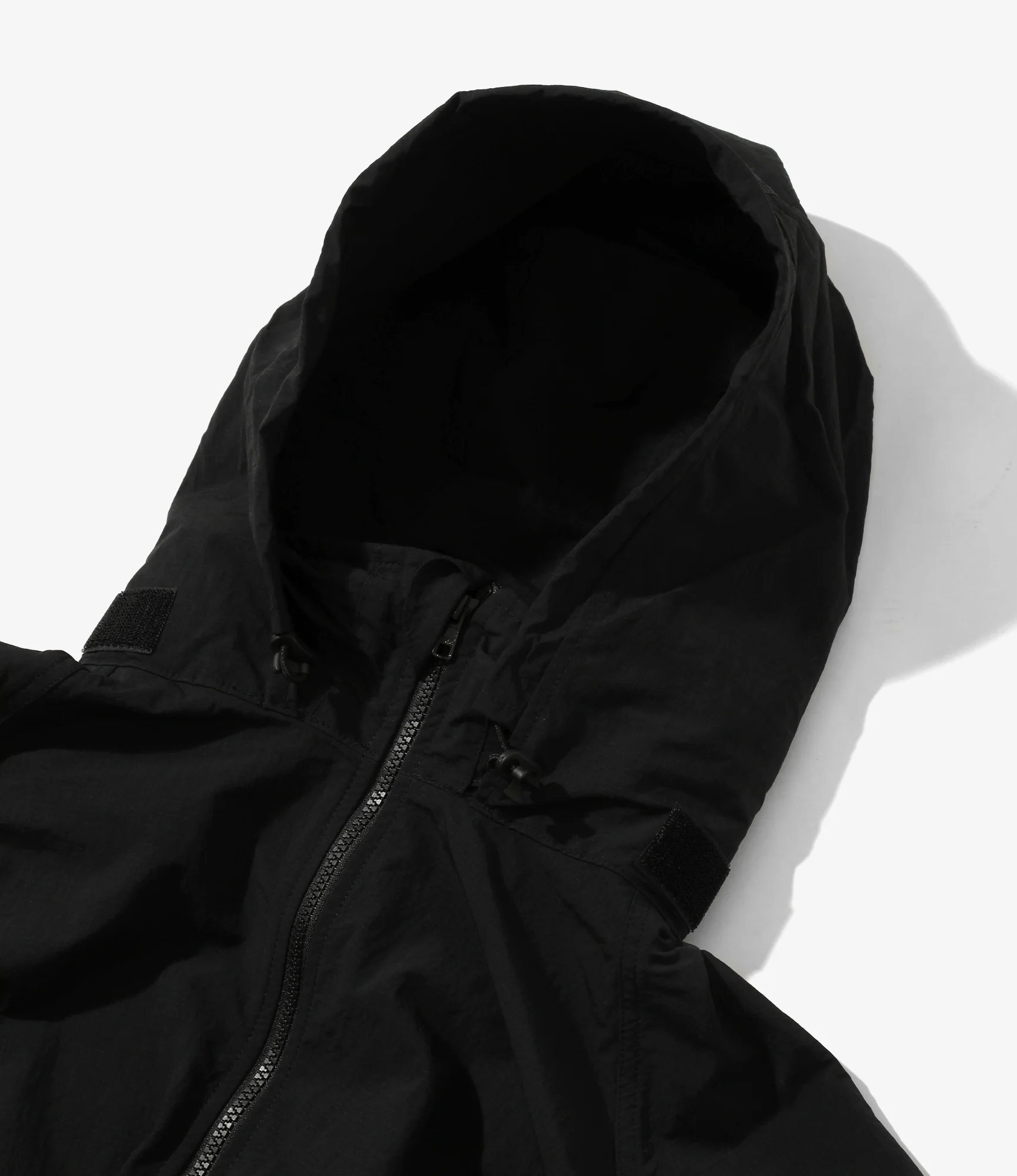 Weather Effect Jacket - Black - Nylon Taffeta - Image 5