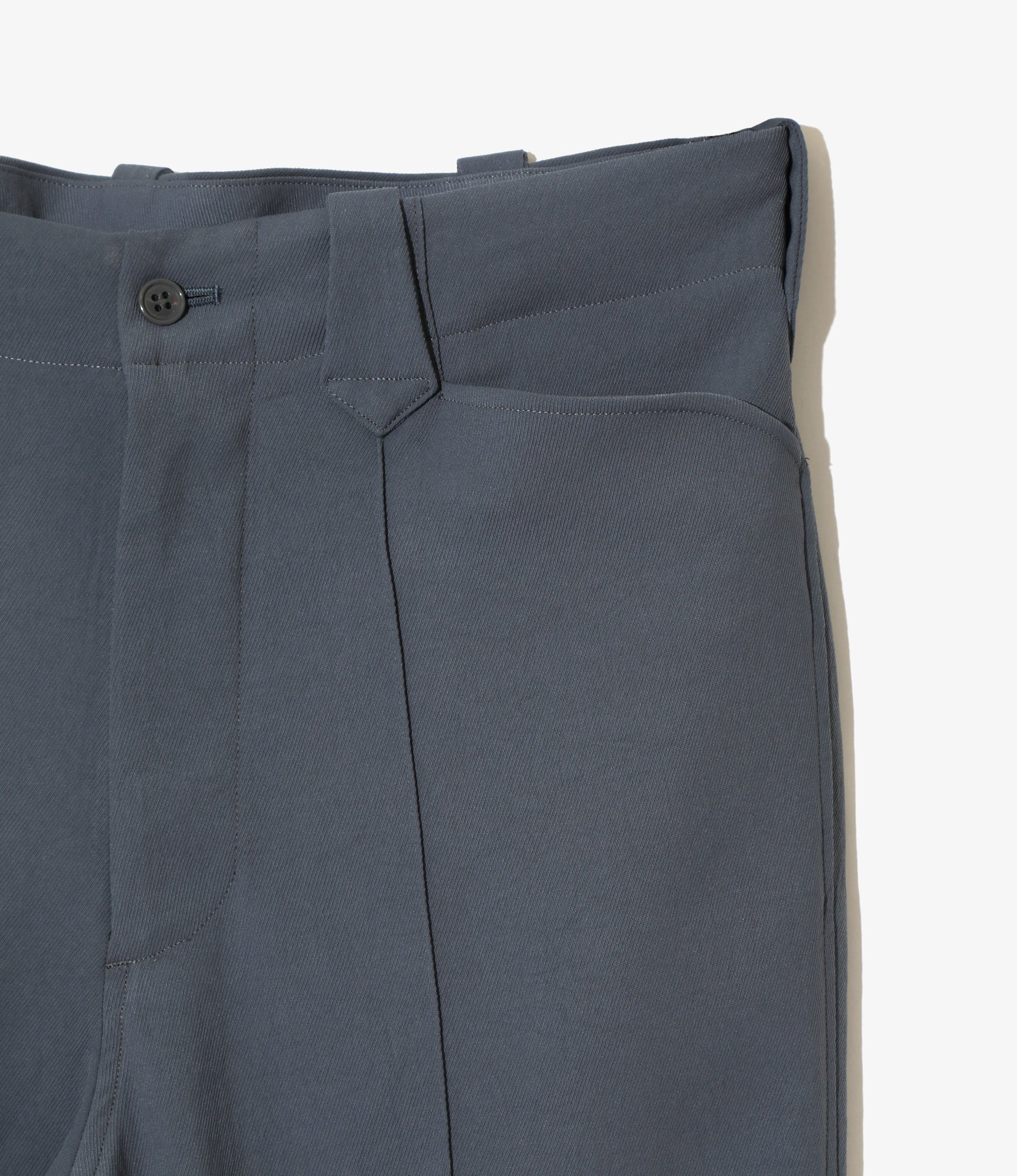 Western Leisure Pant - Slate Blue - Poly Twill - Image 2