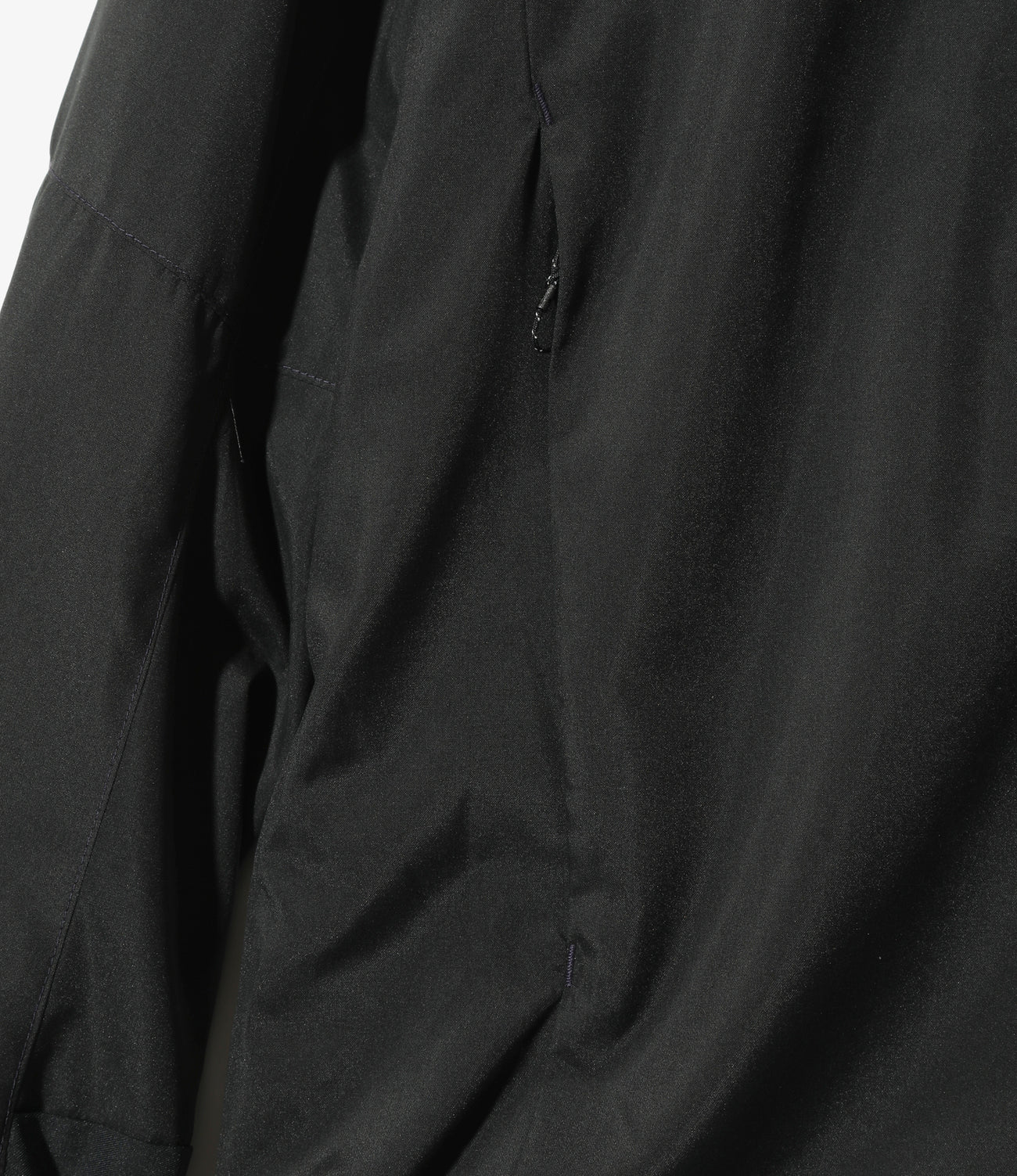 Wind Jacket - Black - Poly Brushed Taffeta - Image 3