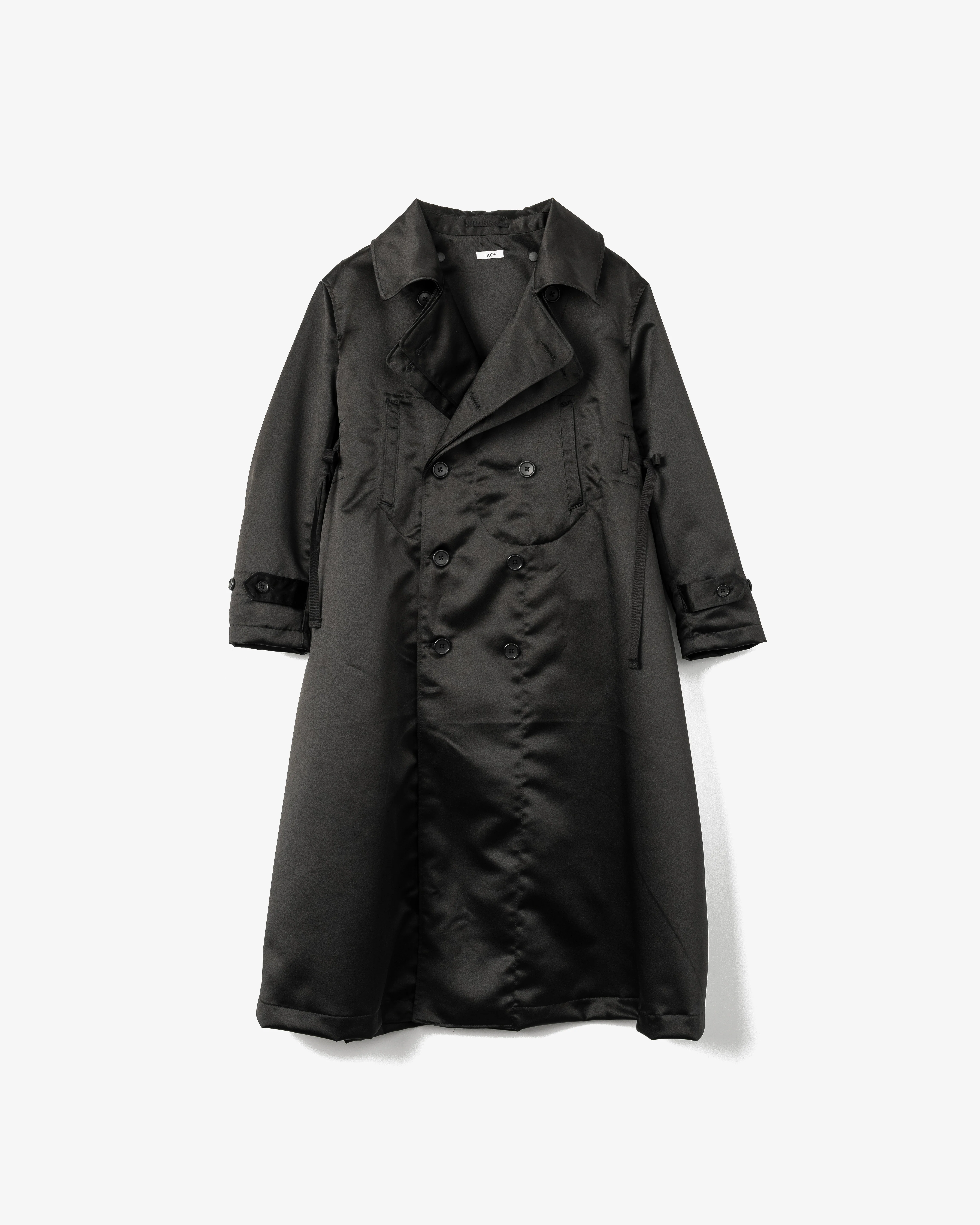 Women's Pea Dress - Black Mystique Satin