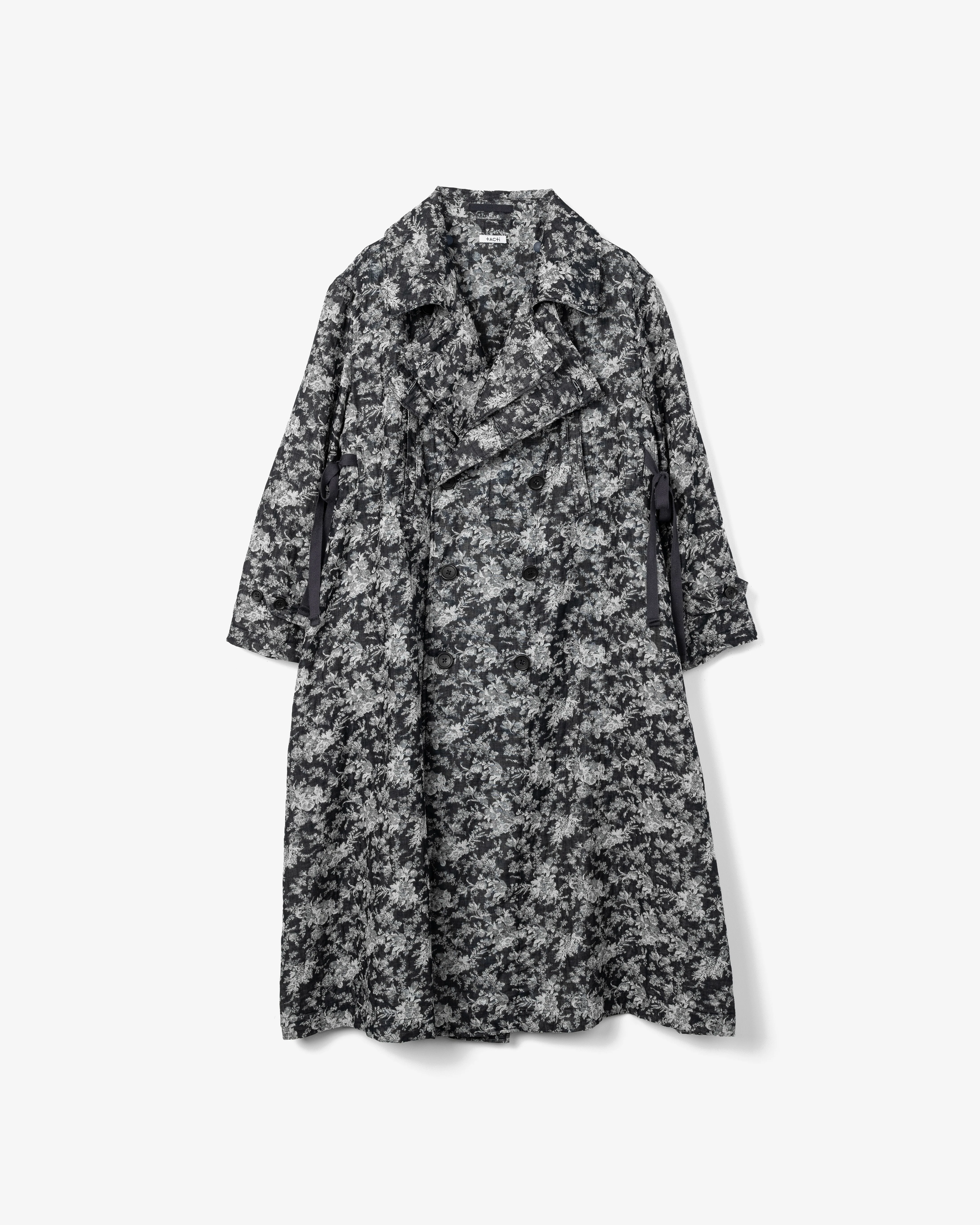 Women's Pea Dress - Navy Floral Jq. Cotton