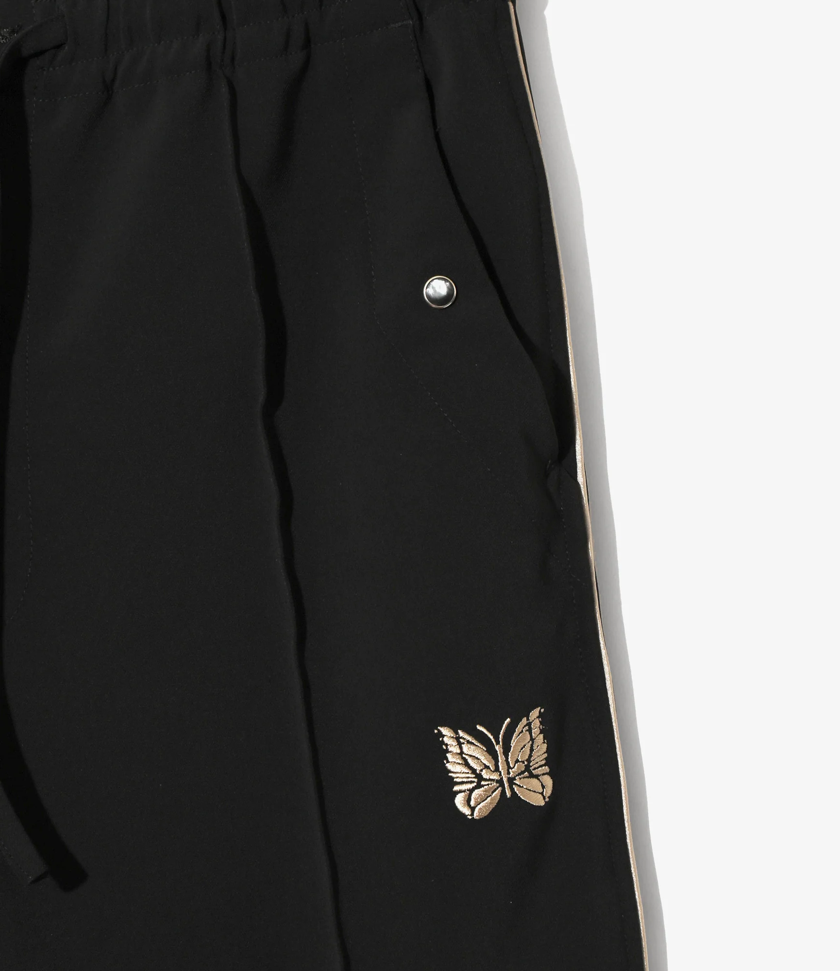 Women's Piping Cowboy Pant - Black - Poly Double Cloth - Image 3