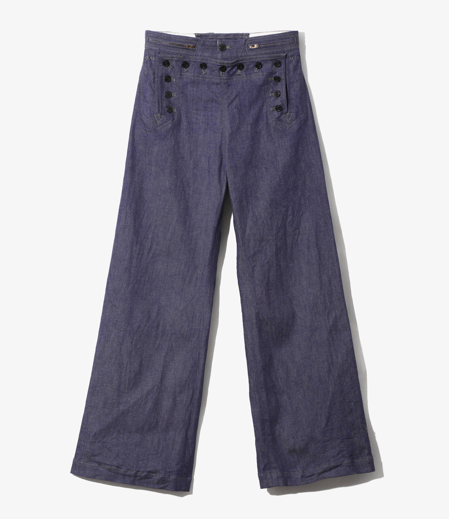 Women's Sailor Pant - Indigo - 8oz Stretch Denim