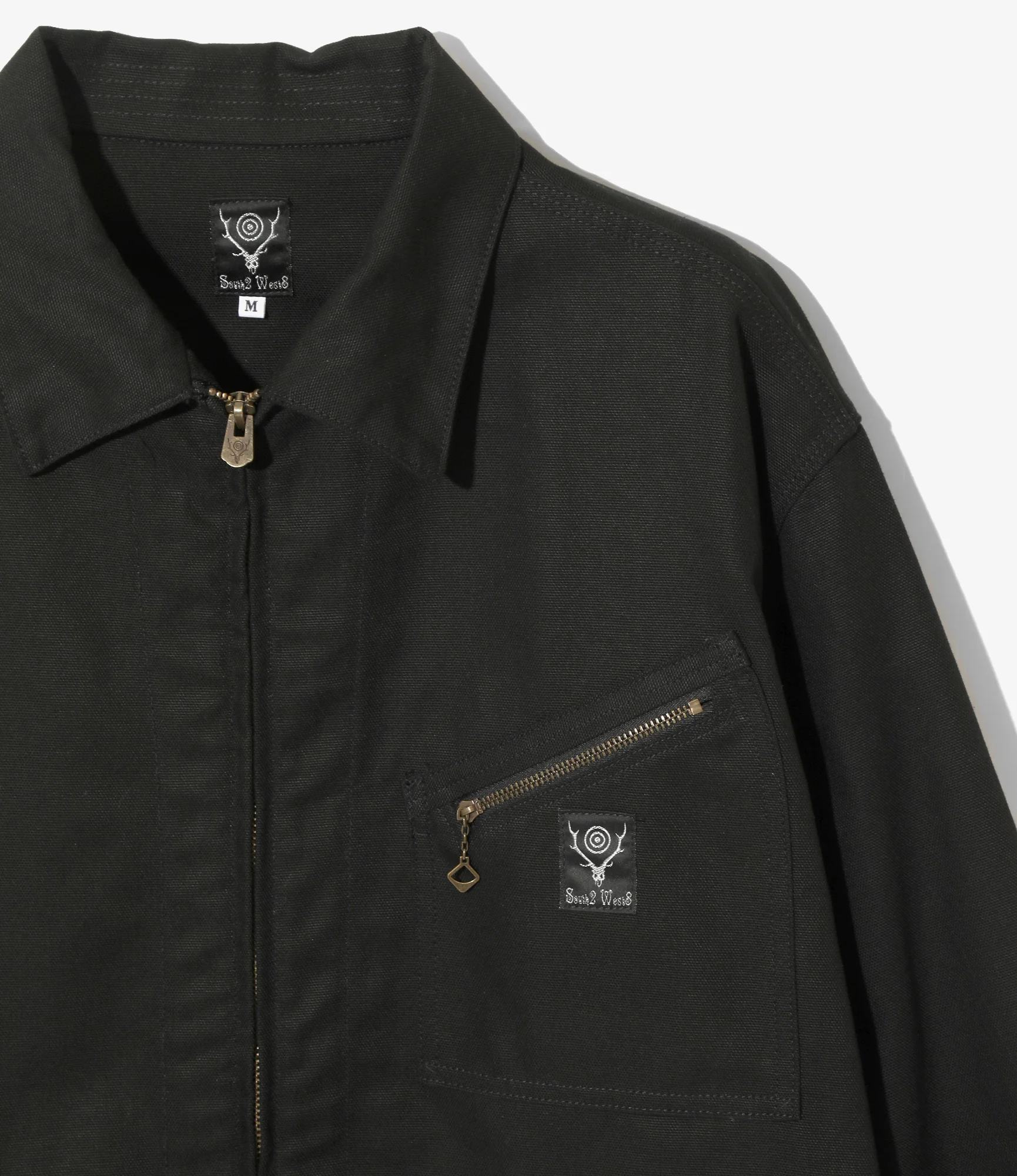 Work Jacket - Black - 11.5oz Cotton Canvas - Image 2
