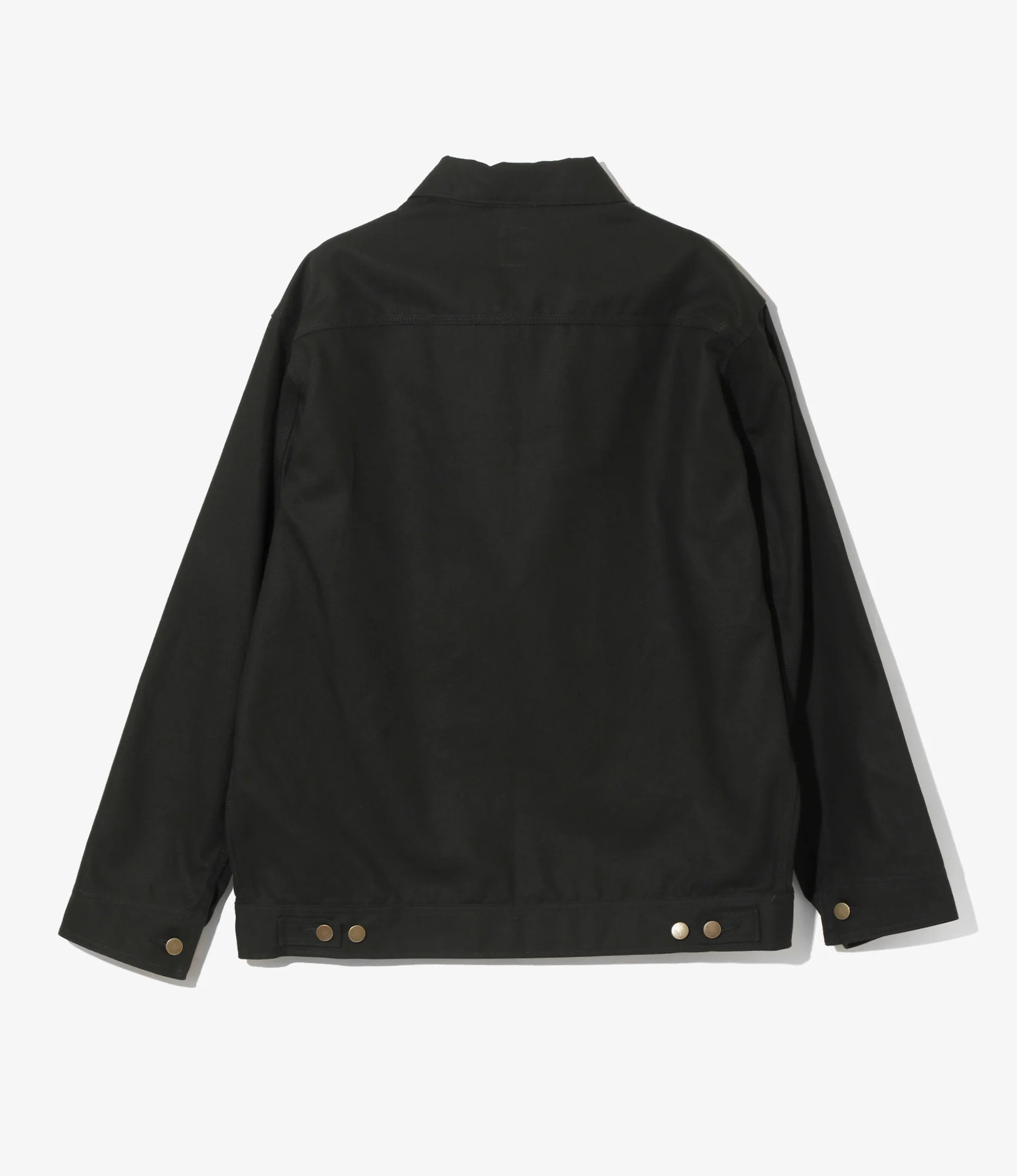 Work Jacket - Black - 11.5oz Cotton Canvas - Image 4
