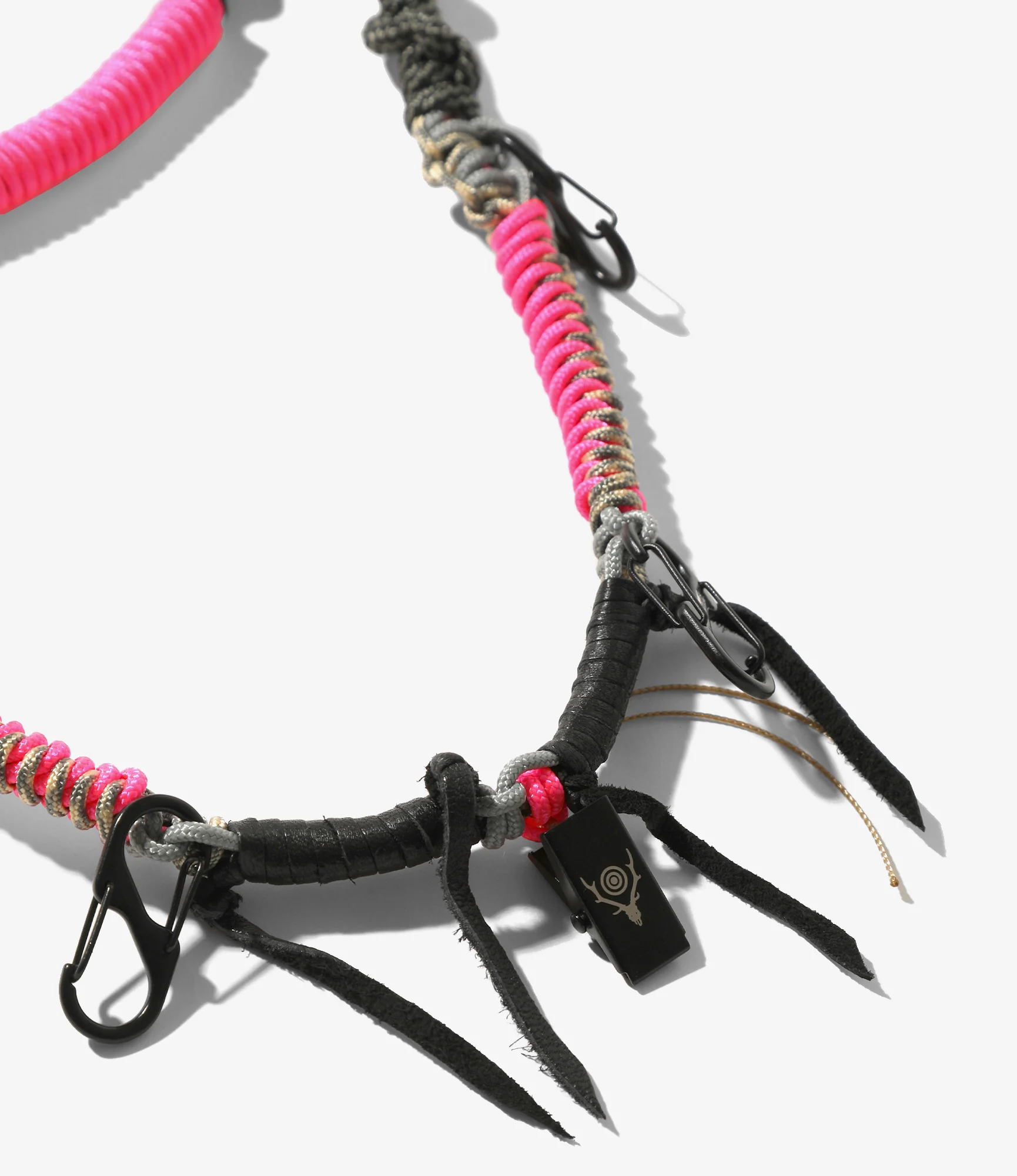 S2W8 x B:TOGETHER Lanyard - Assort. - Para Cord with Deerskin Trimming - Image 3