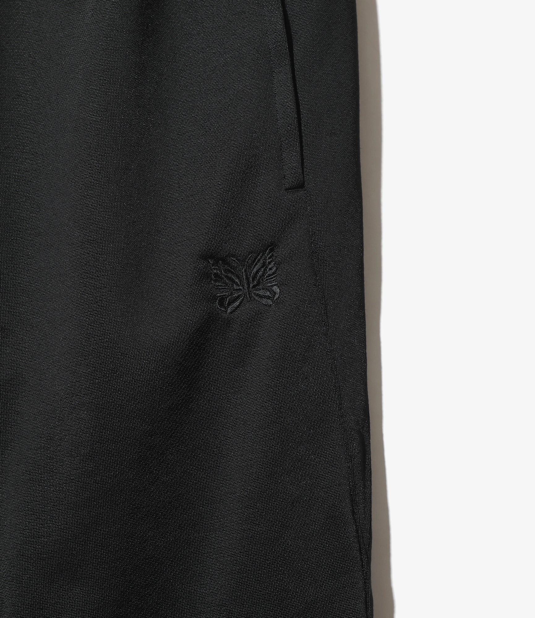 Zipped Sweat Pant - Black - Bright Jersey - Image 3