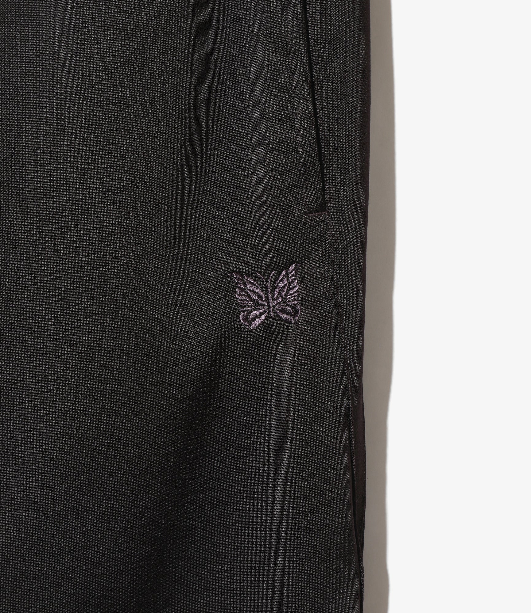 Zipped Sweat Pant - Dk. Purple - Bright Jersey - Image 3