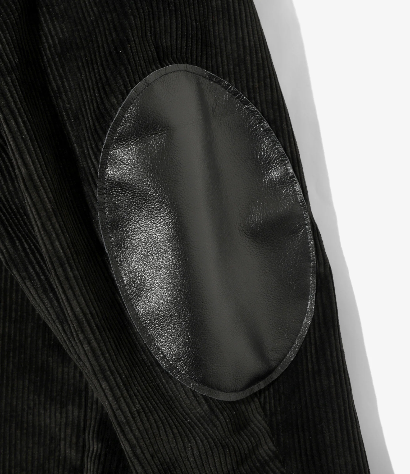 Zipped Travel Jacket - Black - 8W Corduroy - Image 5