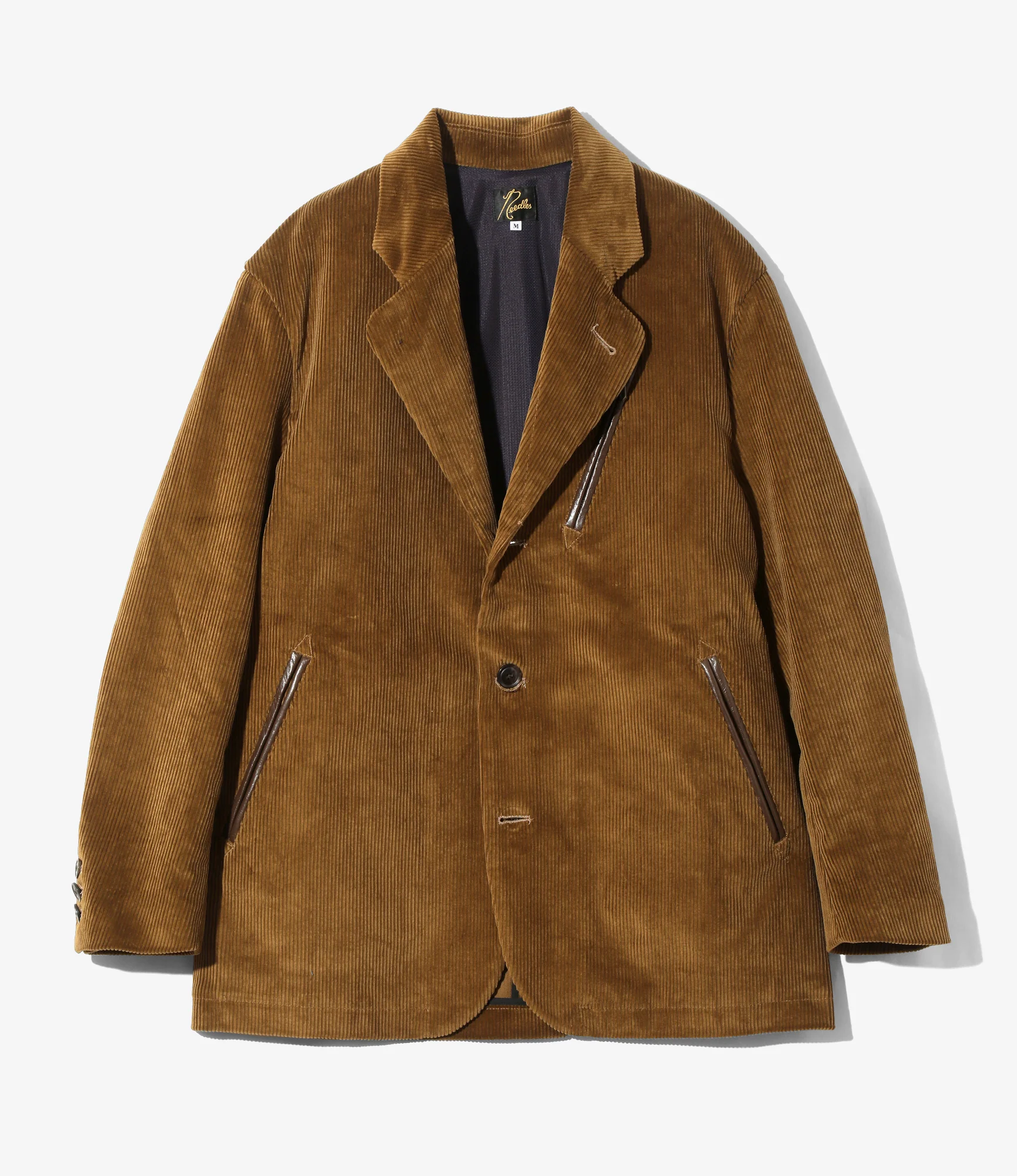 Zipped Travel Jacket - Tan - 8W Corduroy